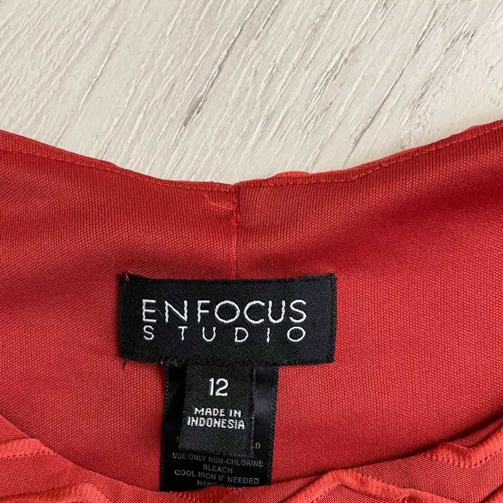 Enfocus Studio Women’s Sleeveless Fit & Flare Dress Size 12 - Picture 5 of 6